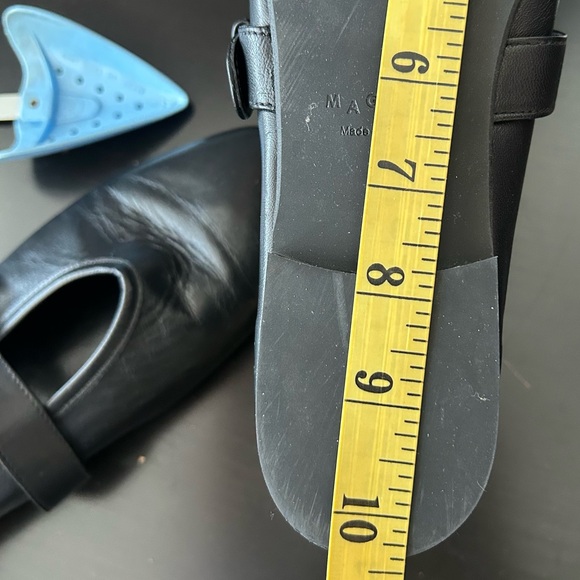 Maguire Aveiro Maryjane Ballerina Black Leather Shoes - Picture 16 of 16